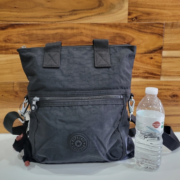 Kipling Bag Black Crossbody/hand Strap Convertible NEW Eleva - Picture 12 of 17